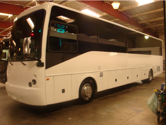 Club on wheels party bus