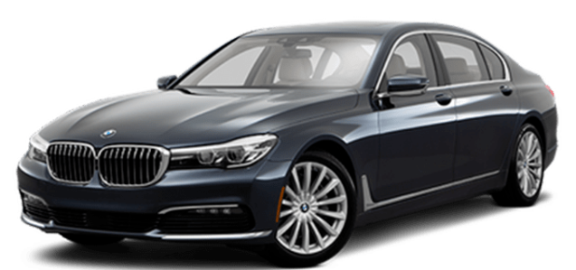 BMW 750i Sedan 2-3 pass 2 bags