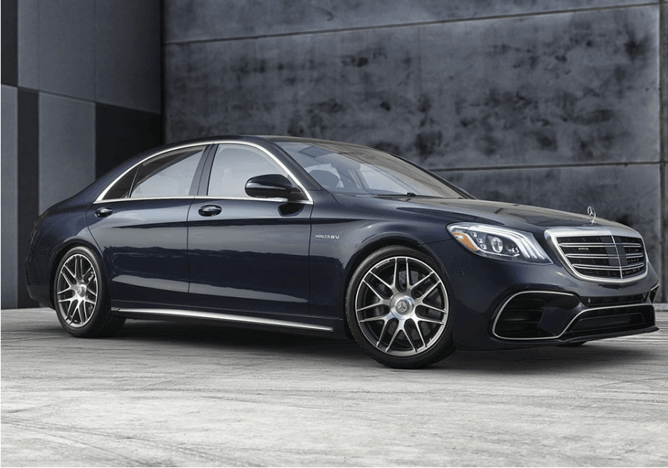 Mercedes S550 (Sedan) 2-3 pass 2 bags